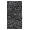 Outlet Dywanik do przedpokoju czarno-szary LUND 80x150 cm