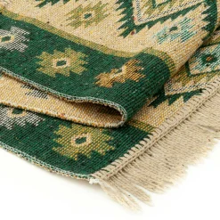Outlet Dywanik dwustronny ALBORG ZIELONY 60x120 cm