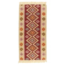Dywaniki^Dywanik dwustronny ALBORG BORDO ROMBY 60x120 cm