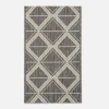 Sale Dywanik geometryczny szary JUTA 60x100 cm