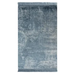 Discount Dywanik z wiskozy niebieski RITZ 67x110 cm