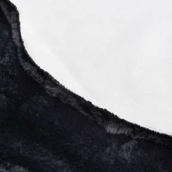 inny Dywanik ze sztucznego futra RABBIT czarny, 60x90 cm