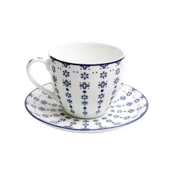 Porcelana Bogucice Filiżanki I Spodki^Filiżanka FLISTY ze spodkiem 200 ml