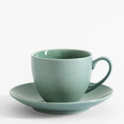 New Porcelana Bogucice Filiżanka GRANITE MINT BLUE 300 ml