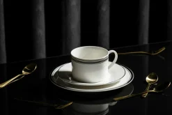 Filiżanki I Spodki^Filiżanka porcelanowa ART DECO 220 ml