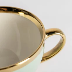 Filiżanki I Spodki^Filiżanka porcelanowa Jumbo AURORA GOLD 400 ml
