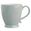 Filiżanki I Spodki^Filiżanka porcelanowa na nóżce miętowa Jumbo URBAN 400 ml