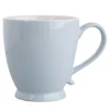 Filiżanki I Spodki^Filiżanka porcelanowa na nóżce niebieska Jumbo URBAN 400 ml