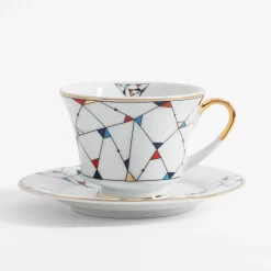 Porcelana Bogucice Filiżanki I Spodki^Filiżanka ze spodkiem ARLEKIN 250 ml
