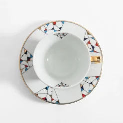 Porcelana Bogucice Filiżanki I Spodki^Filiżanka ze spodkiem ARLEKIN 250 ml