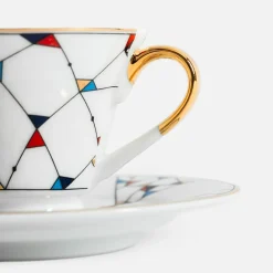 Online Porcelana Bogucice Filiżanka ze spodkiem ARLEKIN 90 ml