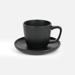 New inny Filiżanka ze spodkiem ceramiczna ALMA 90 ml