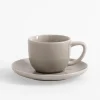 inny Filiżanki I Spodki^Filiżanka ze spodkiem ceramiczna 100 ml EYO