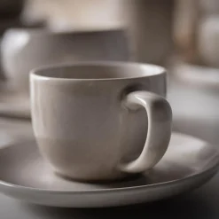inny Filiżanki I Spodki^Filiżanka ze spodkiem ceramiczna 100 ml EYO