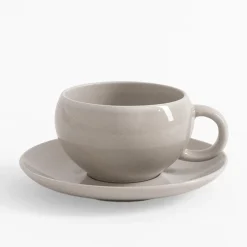 Hot inny Filiżanka ze spodkiem ceramiczna EYO 190 ml