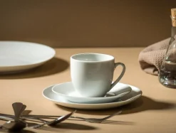 Outlet Filiżanka ze spodkiem porcelanowa RONDO 250 ml