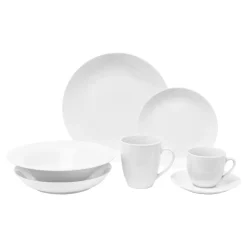 Outlet Filiżanka ze spodkiem porcelanowa RONDO 250 ml