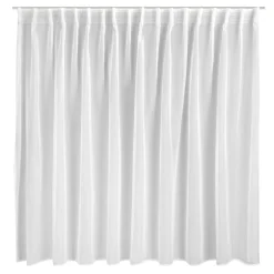 Sale Eurofirany Firana do salonu biała SIMONE 300x170 cm
