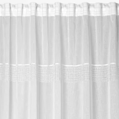 Sale Eurofirany Firana na taśmie biała INES 140x270 cm