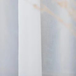Discount inny Firana na taśmie biała WOAL 140x250 cm