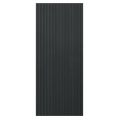 Best Qubik Formatka wisząca DECOR RYFEL 34,5x98,5 czarny
