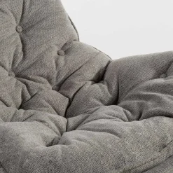 Best inny Fotel bujany jasnoszary DYNI