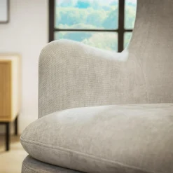 Discount Fotel bujany na obrotowej podstawie szary SHOAN