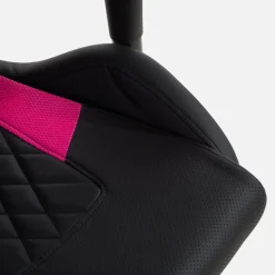 New XGAME Fotel gamingowy MEWINO czarno-różowy