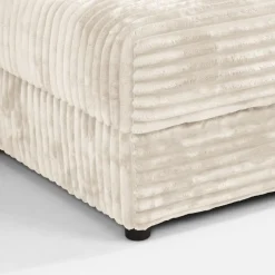 Fotele Wypoczynkowe^Fotel loveseat kremowy NOEMI