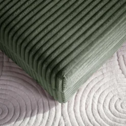 Clearance Fotel loveseat zielony NOEMI