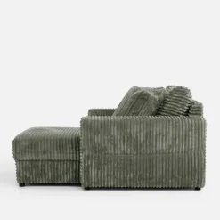 Clearance Fotel loveseat zielony NOEMI