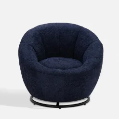 Clearance Fotel obrotowy granatowy CAPRIOLA