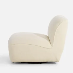 New inny Fotel obrotowy kremowy RAQUILLA