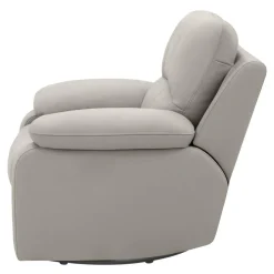 New Impresti Fotel obrotowy z funkcją relaks jasny beż OPUS