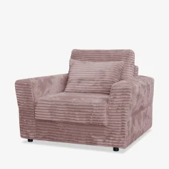 Clearance Fotel sztruksowy pudrowy róż NOEMI