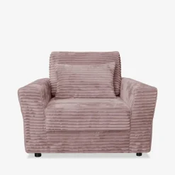 Clearance Fotel sztruksowy pudrowy róż NOEMI