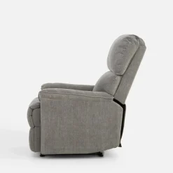 Clearance inny Fotel z funkcją relaks jasnoszary ZINII