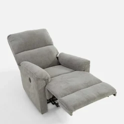 Clearance inny Fotel z funkcją relaks jasnoszary ZINII