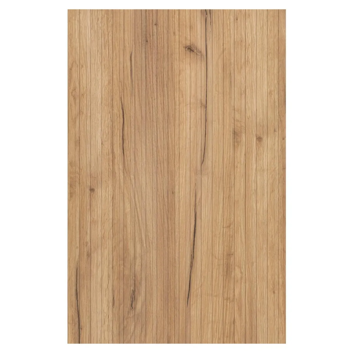 Qubik Fronty Ryflowane^Front drzwi DECOR RYFEL 50x76,5 dąb craft złoty