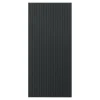 Qubik Fronty Ryflowane^Front drzwi DECOR RYFEL 45x98 czarny
