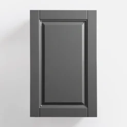Qubik Fronty Klasyczne^Front drzwi HAMPTON 40x63,7 cm onyx szary