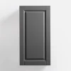 Qubik Front drzwi HAMPTON 40x76,5 cm onyx szary