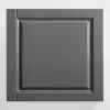 Qubik Fronty Klasyczne^Front drzwi HAMPTON 60x57,3 cm onyx szary