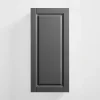 Discount Qubik Front drzwi HAMPTON 45x98 cm onyx szary