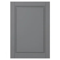Qubik Fronty Klasyczne^Front drzwi HAMPTON 40x57,3 cm onyx szary