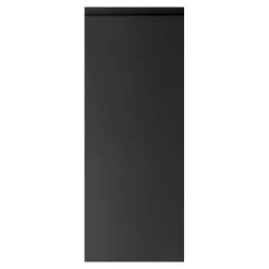 Qubik Fronty Frezowane^Front drzwi PIANO PLUS 30x76,5 czarny mat