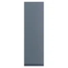 Qubik Fronty Frezowane^Front drzwi PIANO PLUS 30x98 szary stalowy mat