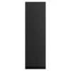 Qubik Fronty Frezowane^Front drzwi PIANO PLUS 30x98 czarny mat