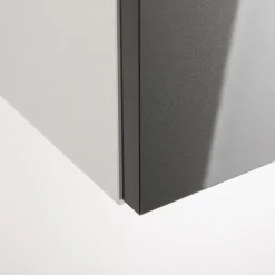 Qubik Fronty Gładkie^Front drzwi SALSA 60x57,3 grafit metalic połysk