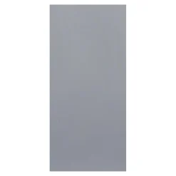 Qubik Fronty Gładkie^Front drzwi SALSA 45x98 szary metalic połysk